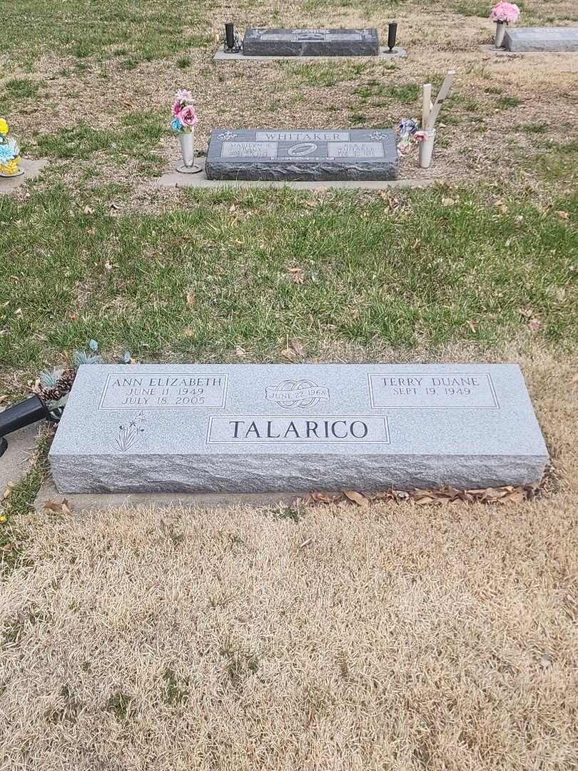 Ann Elizabeth Talarico's grave. Photo 1