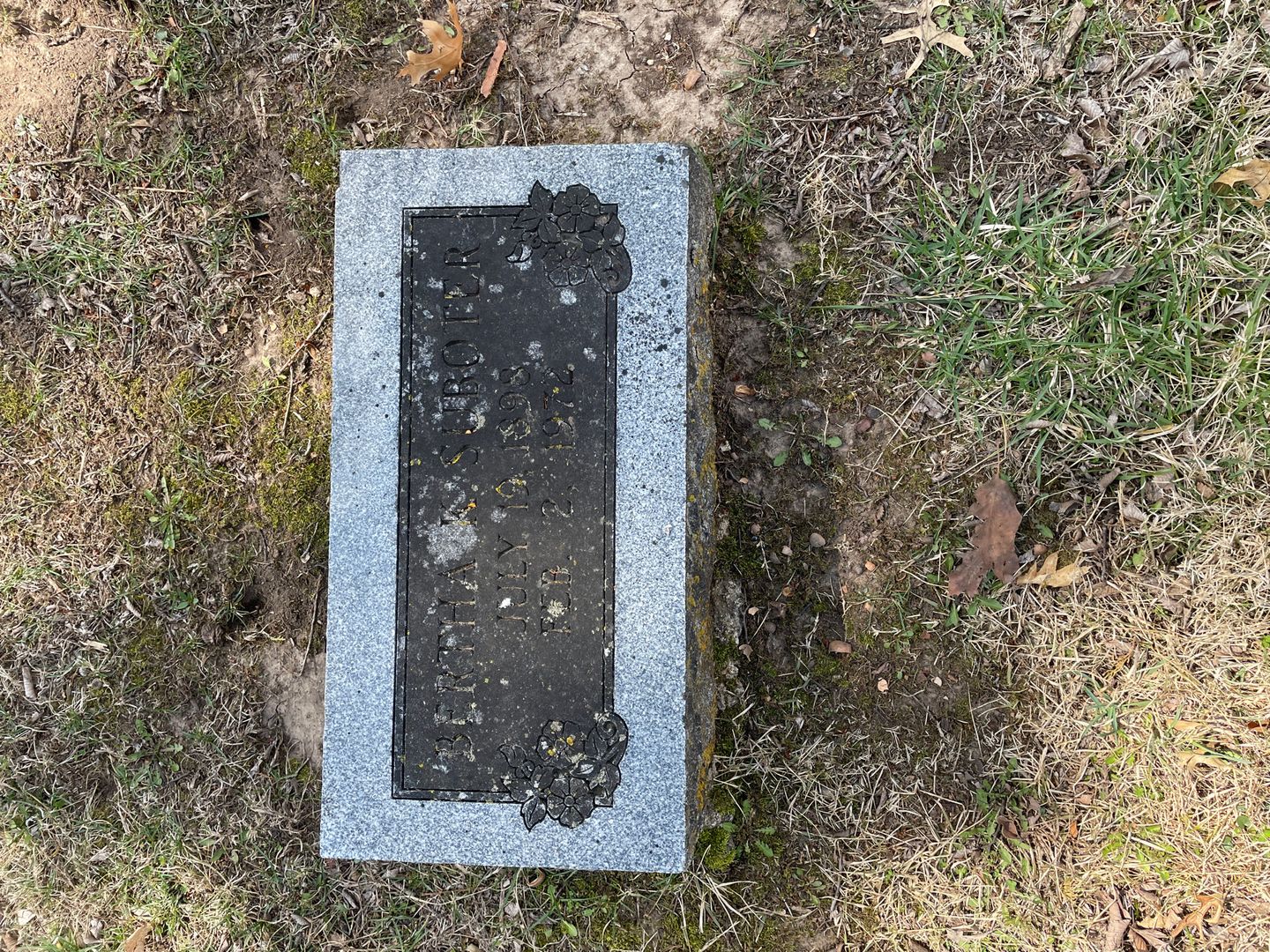 Virginia Lucille Eaton Davis's grave. Photo 1
