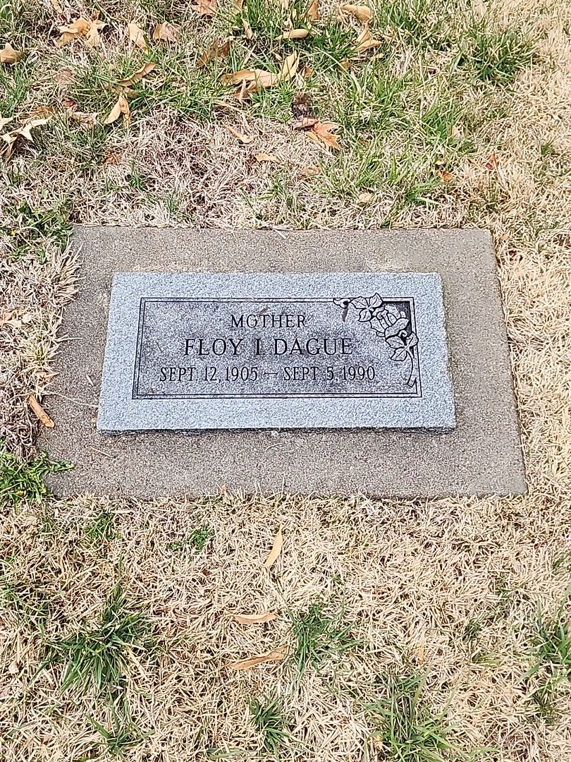 Floy I. Dague's grave. Photo 1