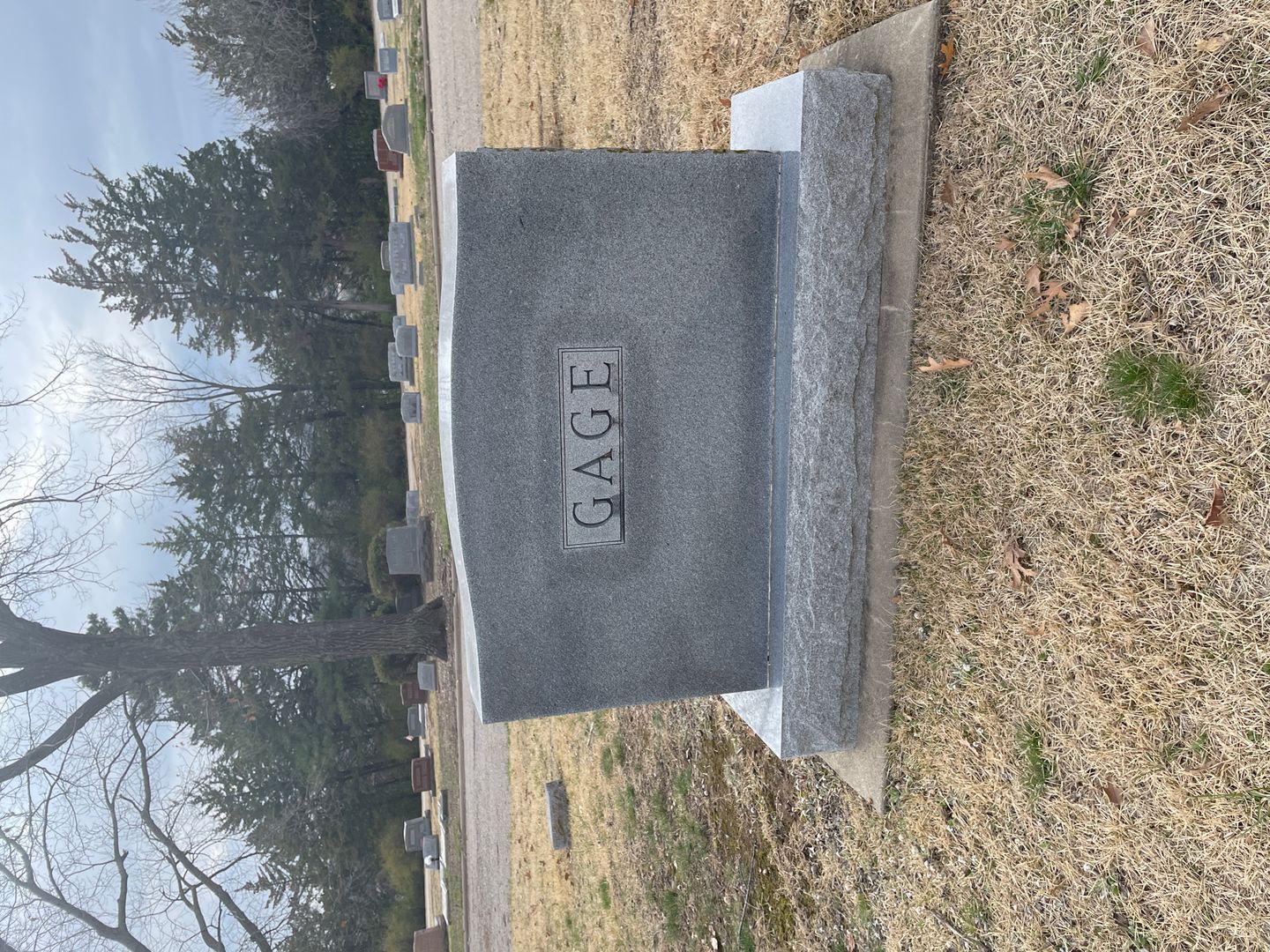 Faye Vivian Gage's grave. Photo 1