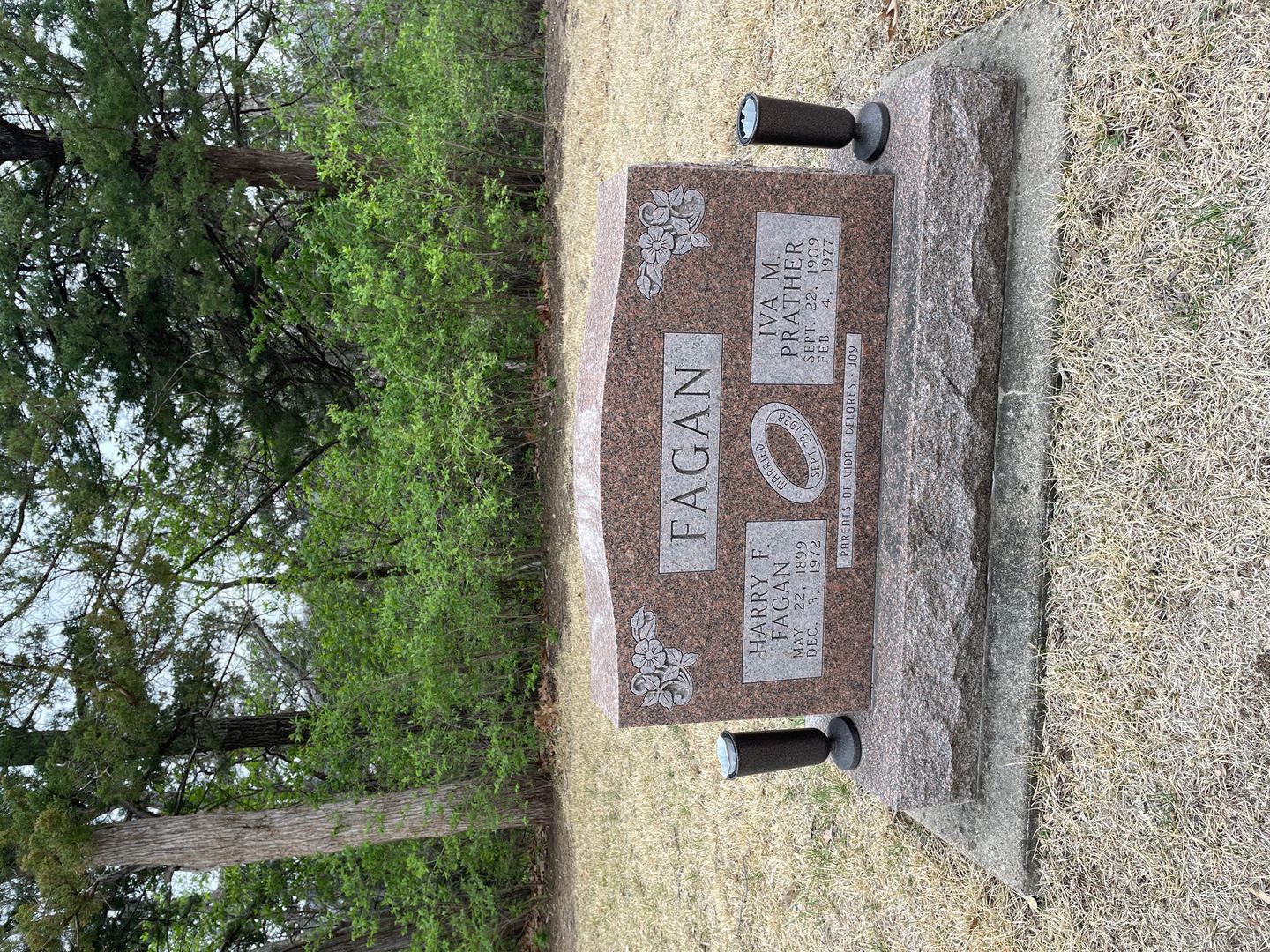 Harry Francis Fagan's grave. Photo 1