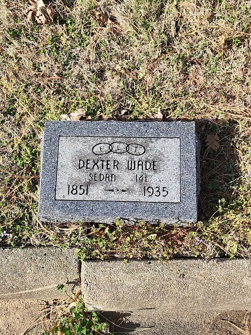 Dexter Wade's grave. Photo 1