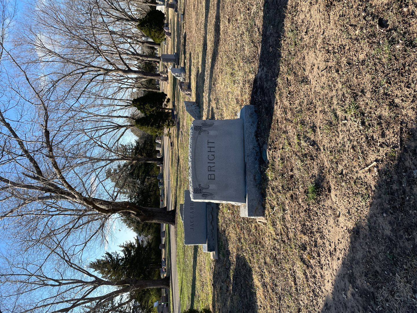 Clarence Roy Jaccard's grave. Photo 1