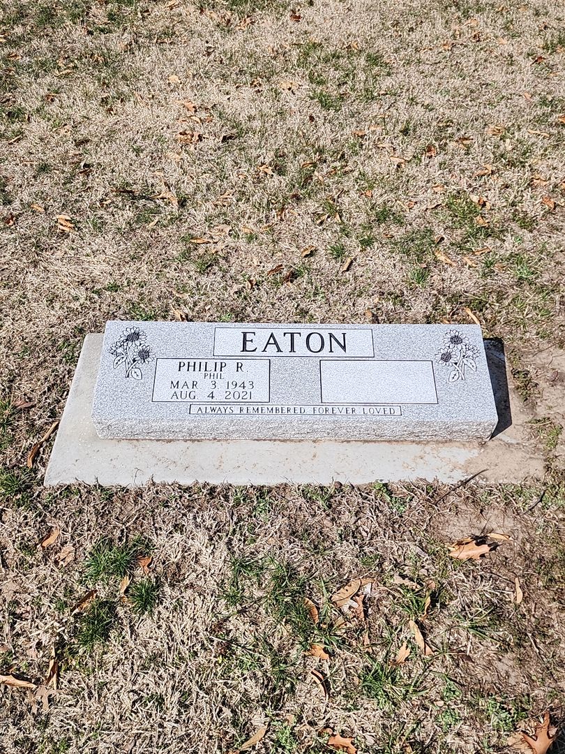 Philip R. "Phil" Eaton's grave. Photo 1