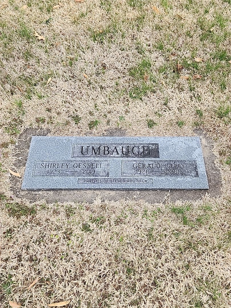 Gerald D. "Gerry" Umbaugh's grave. Photo 1