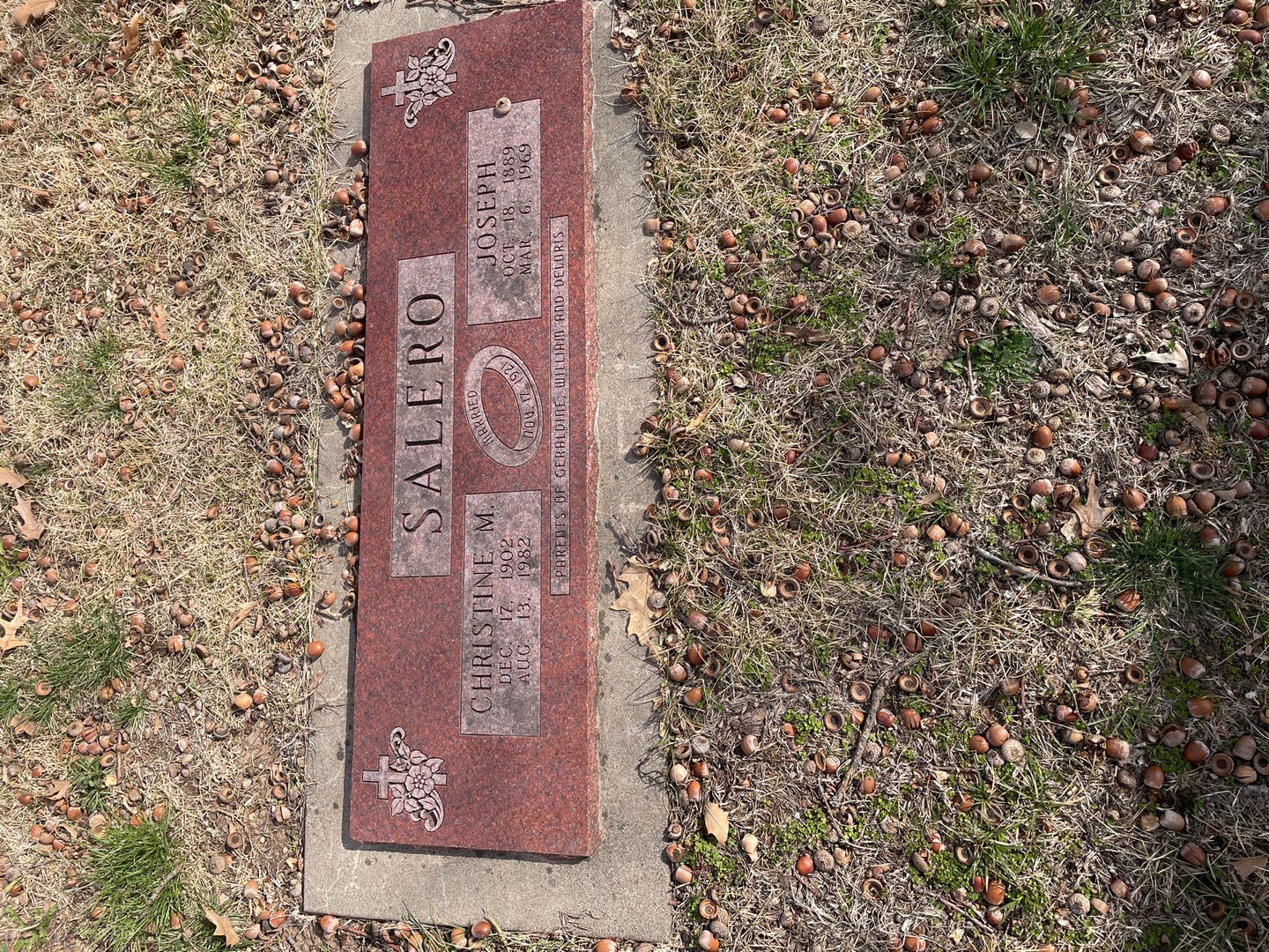 Christine M. Salero's grave. Photo 1