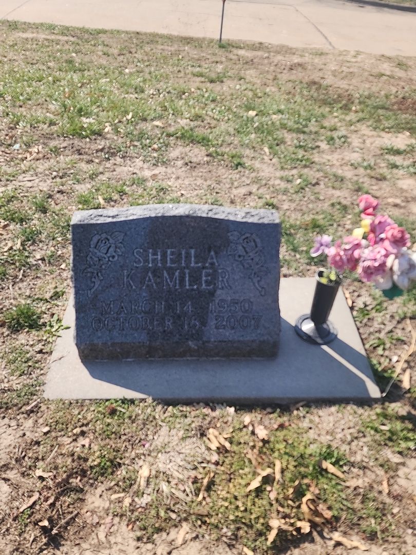 Sheila Kamler's grave. Photo 1