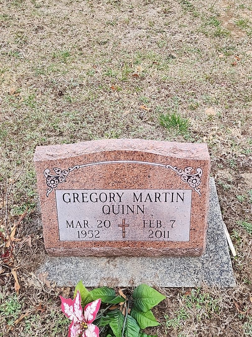 Gregory Martin Quinn's grave. Photo 1