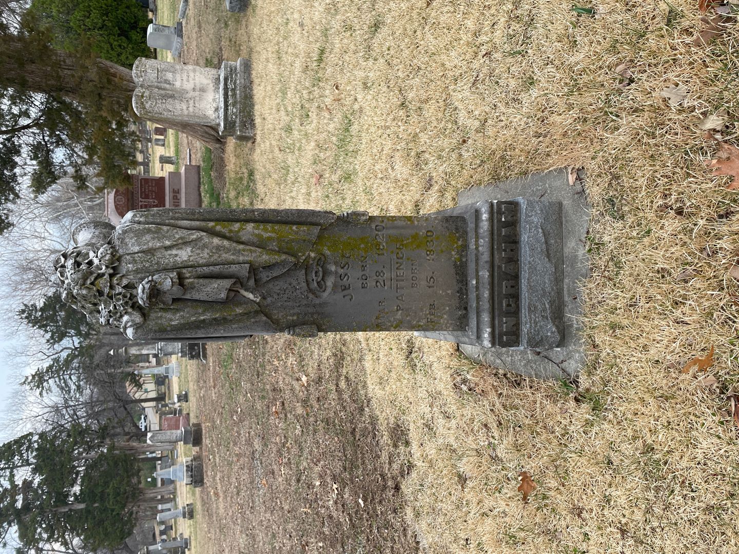 Abbie L. Ingraham's grave. Photo 1