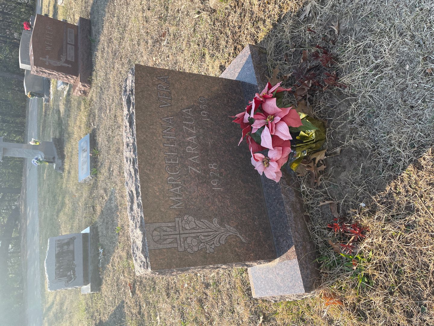 Marcellina Vera Zarazua's grave. Photo 1