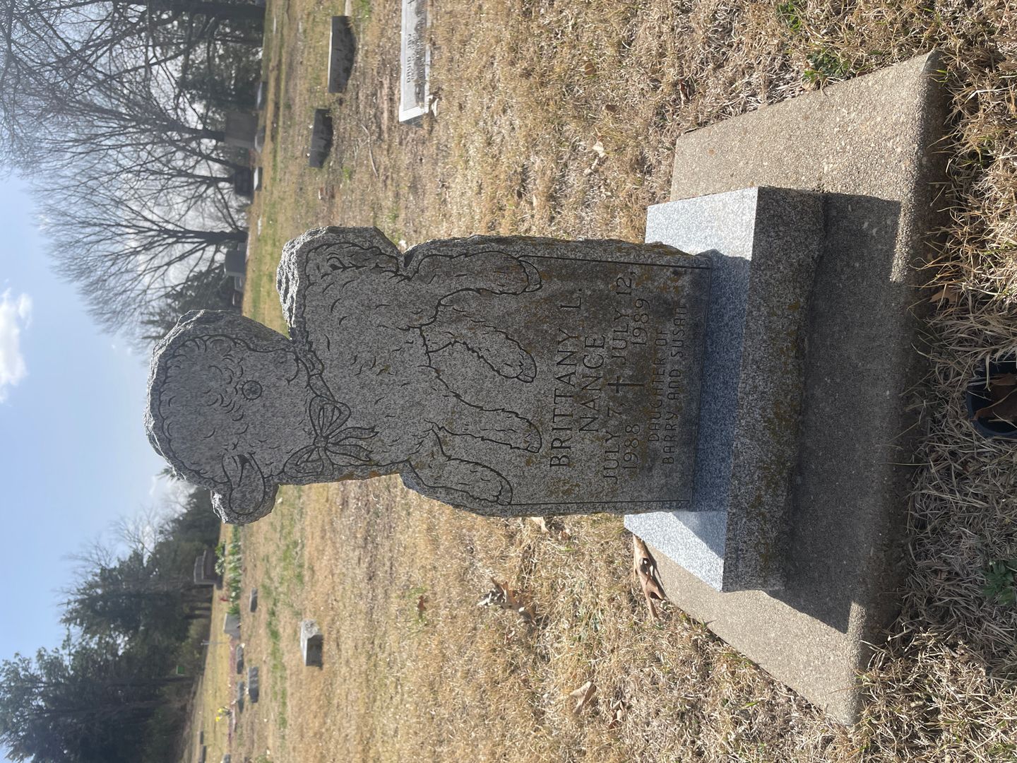 Brittany L. Nance's grave. Photo 1